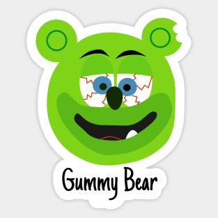 Comic Gummy Bear Sticker